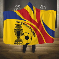 Colombia Football Hooded Blanket Todos Somos Colombia