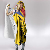 Colombia Football Hooded Blanket Todos Somos Colombia