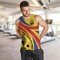 Colombia Football Custom Men Tank Top Todos Somos Colombia - Wonder Print Shop