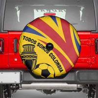 Colombia Football Spare Tire Cover Todos Somos Colombia - Wonder Print Shop