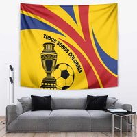 Colombia Football Tapestry Todos Somos Colombia - Wonder Print Shop