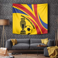 Colombia Football Tapestry Todos Somos Colombia - Wonder Print Shop