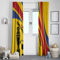 Colombia Football Window Curtain Todos Somos Colombia - Wonder Print Shop