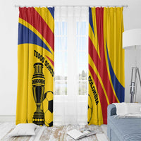 Colombia Football Window Curtain Todos Somos Colombia - Wonder Print Shop