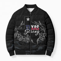 Pray for Texas Hill Country Bomber Puffer Jacket - Wonder Print Shop
