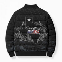 Pray for Texas Hill Country Bomber Puffer Jacket - Wonder Print Shop
