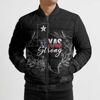 Pray for Texas Hill Country Bomber Puffer Jacket - Wonder Print Shop