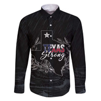 Pray for Texas Hill Country Family Matching Off The Shoulder Long Sleeve Dress and Hawaiian Shirt - Wonder Print Shop