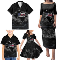 Pray for Texas Hill Country Family Matching Puletasi and Hawaiian Shirt - Wonder Print Shop