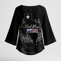 Pray for Texas Hill Country Kimono Sleeve Blouse - Wonder Print Shop