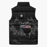 Pray for Texas Hill Country Sleeveless Puffer Jacket - Wonder Print Shop
