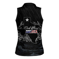Pray for Texas Hill Country Women Sleeveless Polo Shirt - Wonder Print Shop