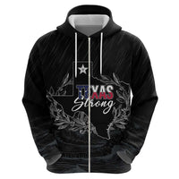 Pray for Texas Hill Country Zip Hoodie - Wonder Print Shop