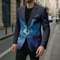 Perseid Meteor Shower Blazer Starry Sky Above The Trees