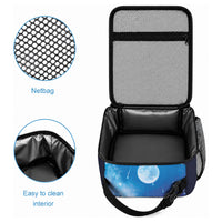 Perseid Meteor Shower Lunch Bag Starry Sky Above The Trees
