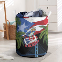 Ay Bendito! Benito Bowl Proud Boricua Laundry Basket