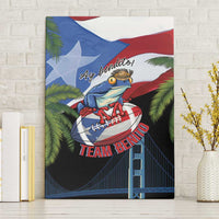 Ay Bendito! Benito Bowl Proud Boricua Canvas Wall Art