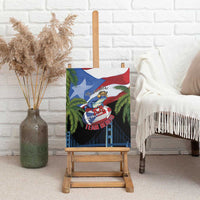 Ay Bendito! Benito Bowl Proud Boricua Canvas Wall Art
