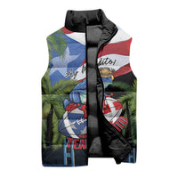 Ay Bendito! Benito Bowl Proud Boricua Sleeveless Puffer Jacket