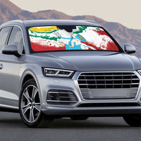 Lithuania Auto Sun Shade Lietuvos Artsy Vytis