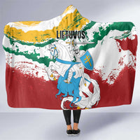Lithuania Hooded Blanket Lietuvos Artsy Vytis