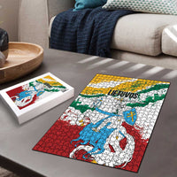 Lithuania Puzzle Lietuvos Artsy Vytis