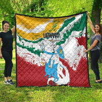 Lithuania Quilt Lietuvos Artsy Vytis