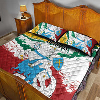 Lithuania Quilt Bed Set Lietuvos Artsy Vytis