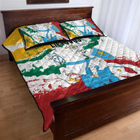 Lithuania Quilt Bed Set Lietuvos Artsy Vytis