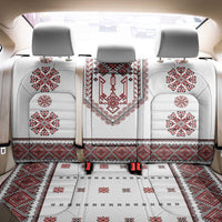 Ukraine Vyshyvanka Inspired Patterns Back Car Seat Cover White