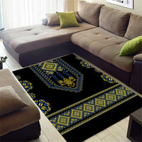 Ukraine Vyshyvanka Inspired Patterns Area Rug Ukraini Colors