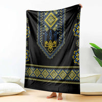 Ukraine Vyshyvanka Inspired Patterns Blanket Ukraini Colors