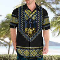 Ukraine Vyshyvanka Inspired Patterns Hawaiian Shirt Ukraini Colors