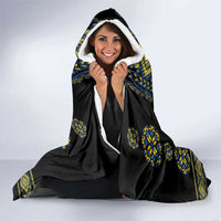 Ukraine Vyshyvanka Inspired Patterns Hooded Blanket Ukraini Colors