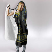 Ukraine Vyshyvanka Inspired Patterns Hooded Blanket Ukraini Colors