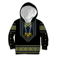 Ukraine Vyshyvanka Inspired Patterns Kid Hoodie Ukraini Colors