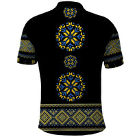 Ukraine Vyshyvanka Inspired Patterns Polo Shirt Ukraini Colors