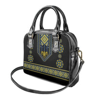 Ukraine Vyshyvanka Inspired Patterns Shoulder Handbag Ukraini Colors