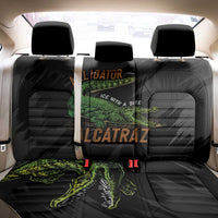 Alligator Alcatraz Back Car Seat Cover ICE With A Bite - Wonder Print Shop