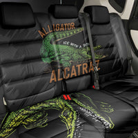 Alligator Alcatraz Back Car Seat Cover ICE With A Bite - Wonder Print Shop