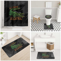 Alligator Alcatraz Bathroom Set ICE With A Bite - Wonder Print Shop