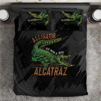 Alligator Alcatraz Bedding Set ICE With A Bite - Wonder Print Shop