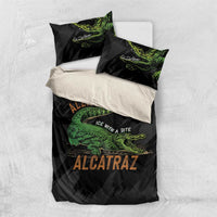 Alligator Alcatraz Bedding Set ICE With A Bite - Wonder Print Shop