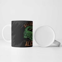 Alligator Alcatraz Ceramic Mug ICE With A Bite - Wonder Print Shop