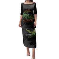 Alligator Alcatraz Family Matching Puletasi and Hawaiian Shirt ICE With A Bite - Wonder Print Shop