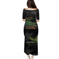 Alligator Alcatraz Family Matching Puletasi and Hawaiian Shirt ICE With A Bite - Wonder Print Shop