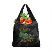 Alligator Alcatraz Grocery Bag ICE With A Bite - Wonder Print Shop