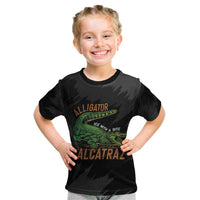 Alligator Alcatraz Kid T Shirt ICE With A Bite - Wonder Print Shop