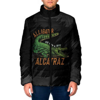 Alligator Alcatraz Padded Jacket ICE With A Bite - Wonder Print Shop