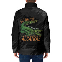 Alligator Alcatraz Padded Jacket ICE With A Bite - Wonder Print Shop